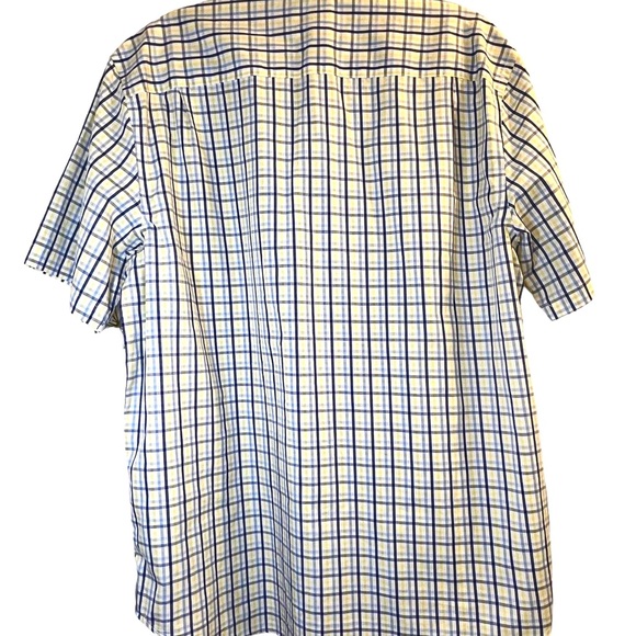 😎💪🏽Retreat Men’s Casual Short Sleeve Button Down Shirt size Large neck 16 1/2 - Picture 2 of 9